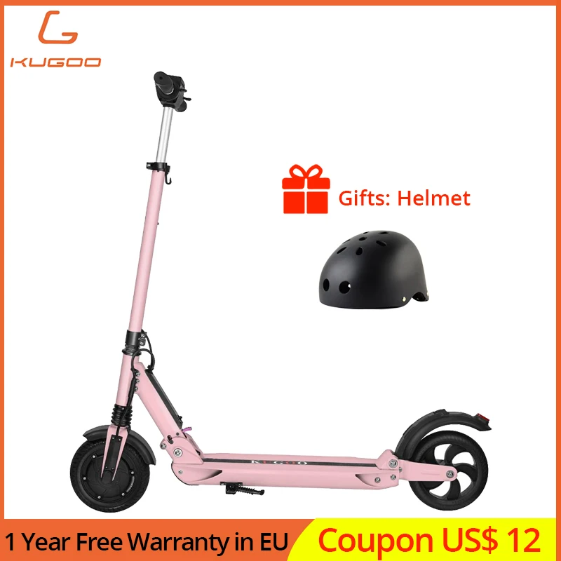 EU Stock No Tax KUGOO S1 patinetas electricas scooter Adult Electric Scooter 350W 35km/h Max Load 1