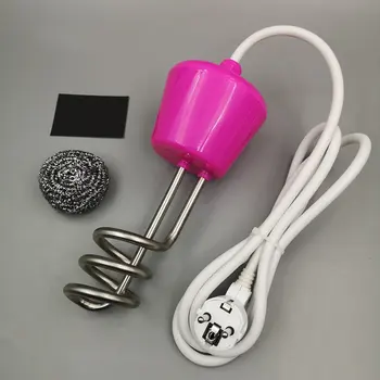 

2000W 110/220V Stainless Steel Electric Floating Immersion Heater Boiler Water Heating Element For Bathroom Travel Home
