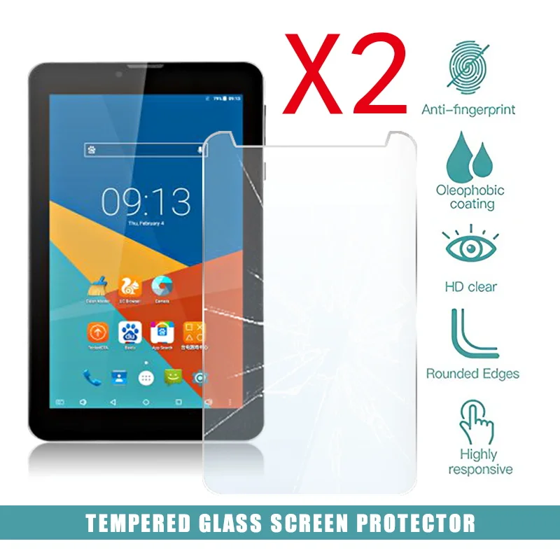 

2 шт. Tablet закаленное Стекло Экран Защитная крышка для Teclast X70 R 3G планшетный компьютер Защита от царапин Противоударная Экран
