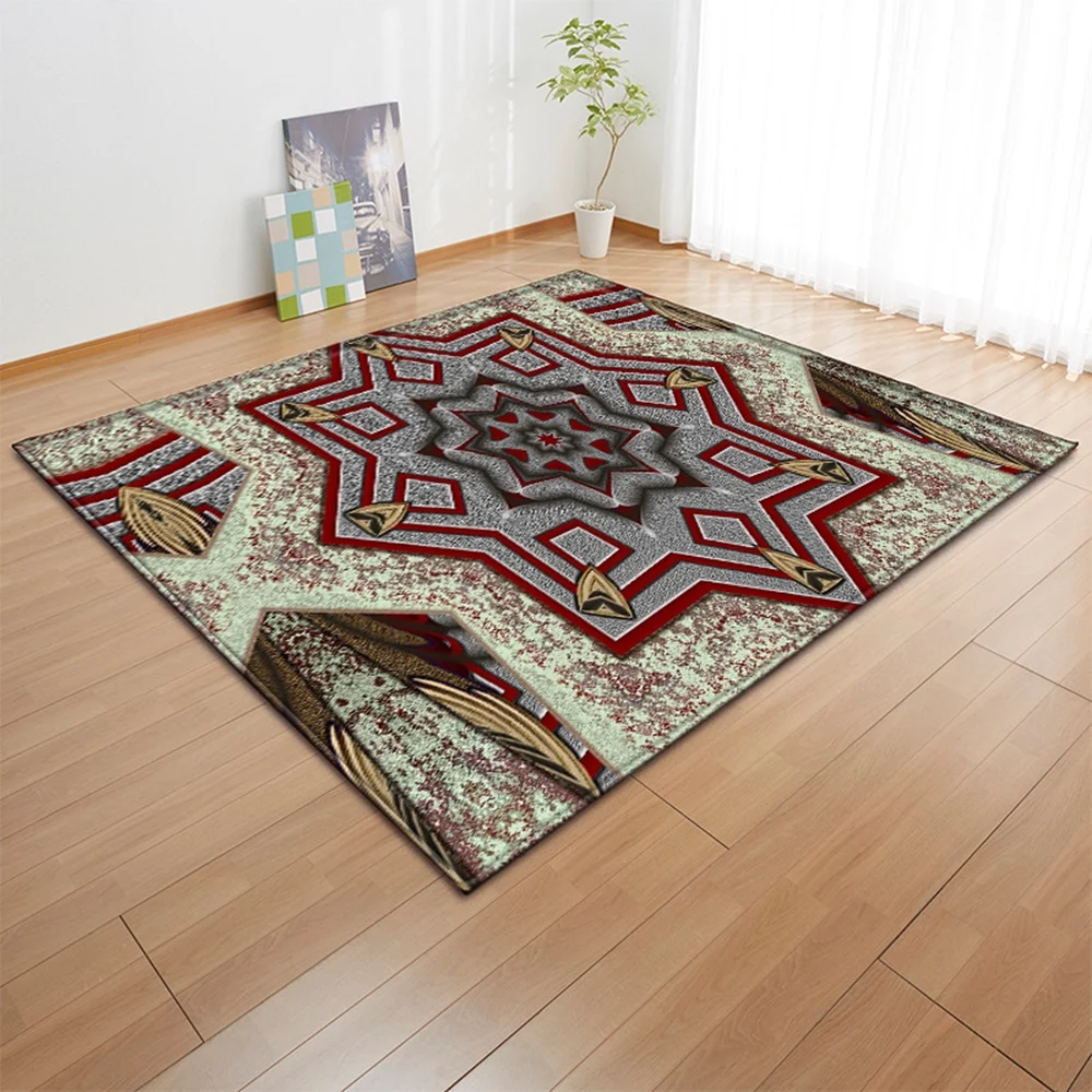 

Nordic Carpet For Living Room Children Rug Kids Room 3D Decoration Large Carpet Home Floor Bedroom Hallway Non-slip Bedside Rugs
