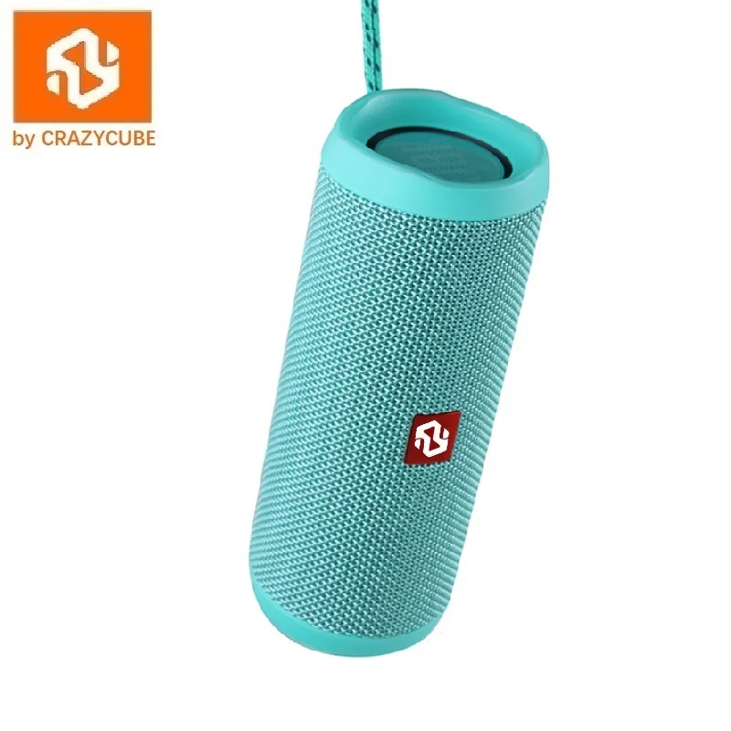 CrazyCube Flip 4 портативная Водонепроницаемая IPX7 Bluetooth колонка с 6 Вт двойным пассивным