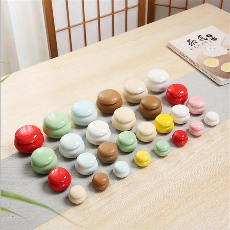 Маленькая Керамическая Мини-банка фарфоровые банки медицинский контейнер