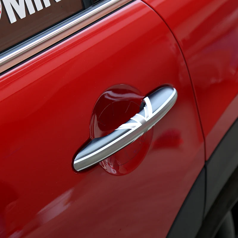 Защитная крышка для внешней ручки автомобиля, наклейка для BMW MINI COOPER F54 F55 F56 F57 F60, аксессуары для украшения автомобиля, наклейки