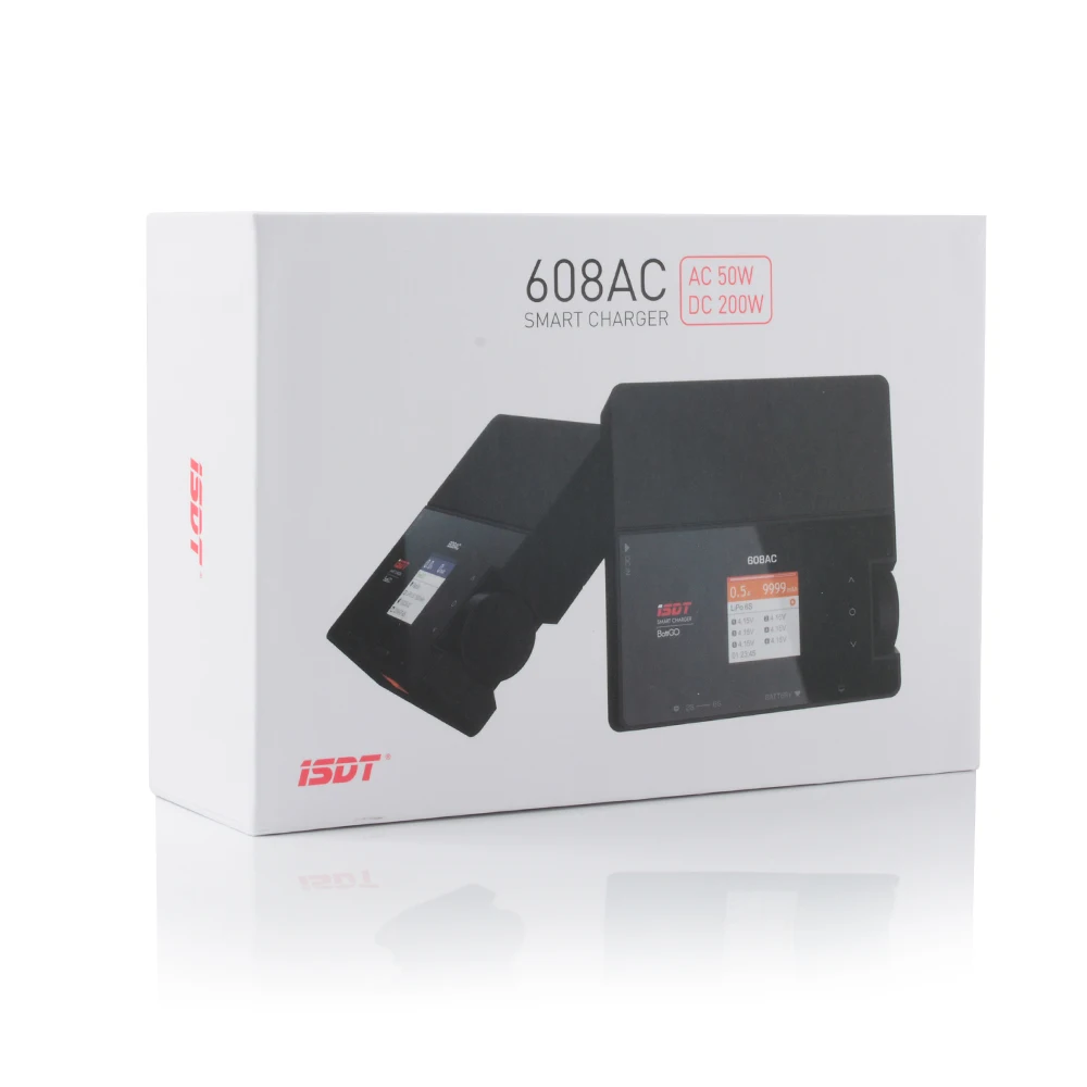 ISDT 608AC AC 50 Вт DC 200 8A Lipo Battery Balance Charger для радиоуправляемого автомобиля самолета