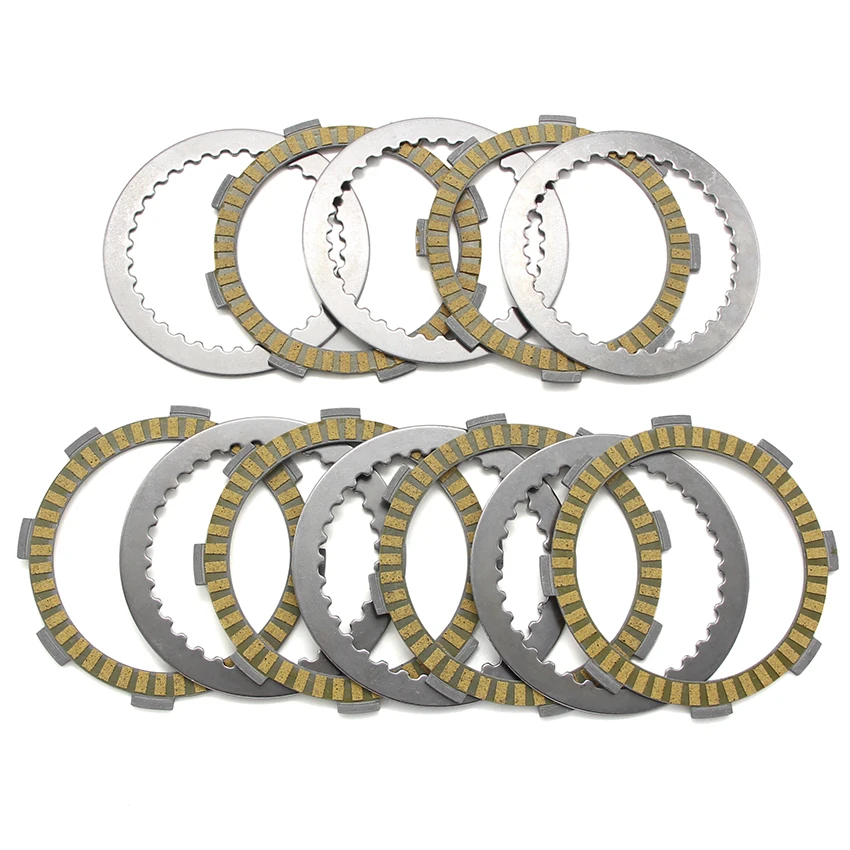 

22201-KBG-A00 Clutch Friction Plates Steel Disc Kit For Honda CMX250 CMX250X Rebel CB250 Two Fifty CD250 VT250 FD Motorcycle