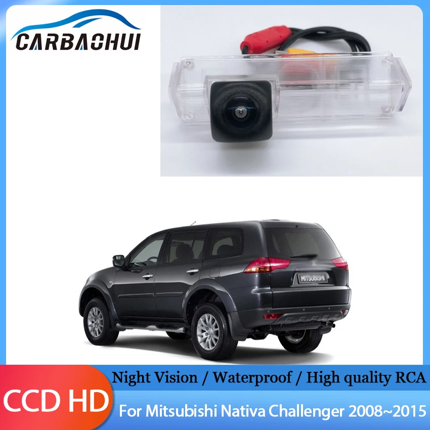 Автомобильный Реверсивный резервный телефон Full HD CCD для Mitsubishi Nativa Challenger 2008 2009 2010