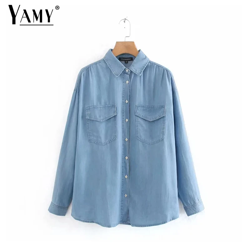 vintage denim shirt womens