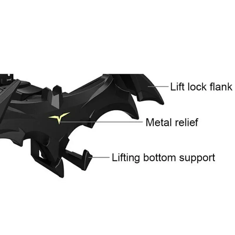  Car Air Vent Mount Bat Shaped Auto Phone Stand Holder Gravity Bracket Cradle Kit