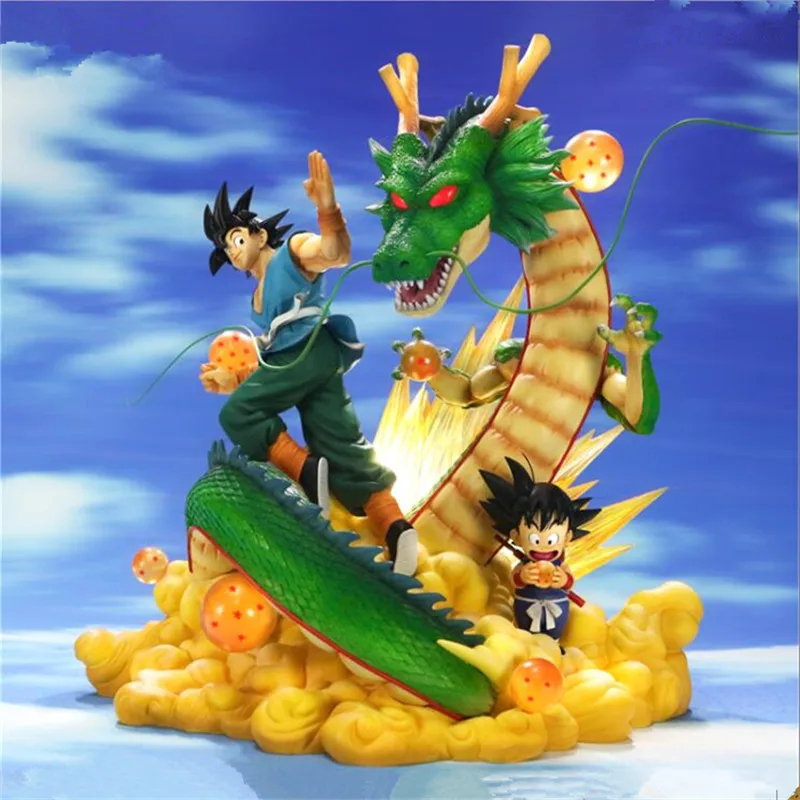 41 см Dragon Ball Son Goku Master Roshi Shenron 1/6 GK статуя смола фигурка Коллекция Модель игрушки M3514