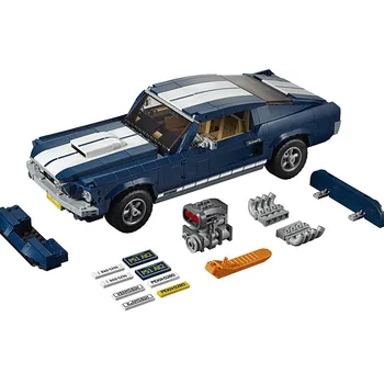 

Creator Forded Mustanged Car Classic American Muscle Car Racing Vehicle Building Block Bricks Toys Compatible LEPINING 10265