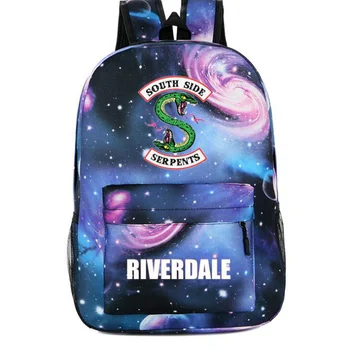 

South Side Serpents Snake Riverdale School Book Bags Laptop Backpack Mochila Feminina Boy Girls Back To School Gift