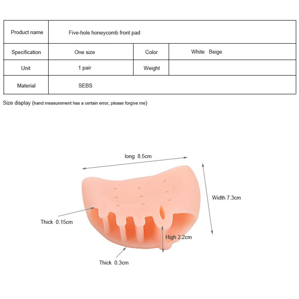 Tcare Foot Care Brace Support Gel Foot Pads, Correct Toes Naturally with Toe Separators Great Choice for Fighting Bunions Unisex Tcare Foot Care Brace Support Gel Foot Pads, Correct Toes Naturally with Toe Separators Great Choice for Fighting Bunions Unisex