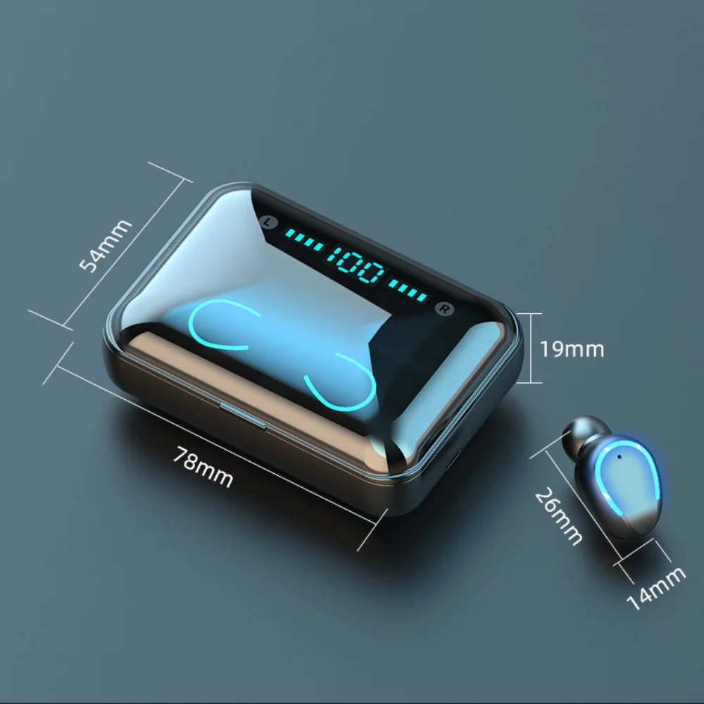 Wireless Bluetooth 5 0 TWS Earphone Stereo Earbuds Fone Bluetooth Headphones TWS Sport Waterproof Earphones for IPhone Android