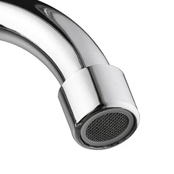 

360° Removeable Copper Faucet Tap Dual Hole Cold&Hot Double Handle For Kitchen To Three-Hole Outer Diameter: 13.2cm