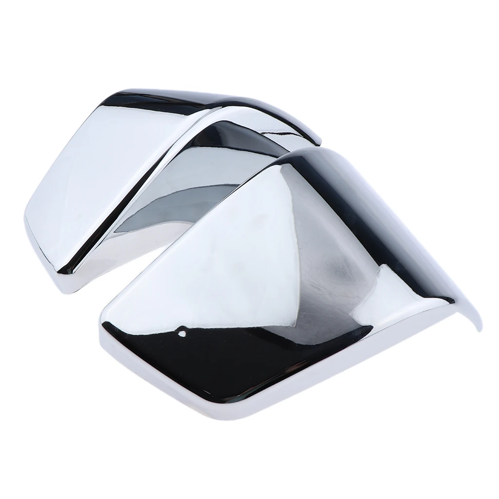 2 Pieces Left & Right Battery Side Fairing Cover For Honda Shadow ACE750 VT400 1997-03 Chrome