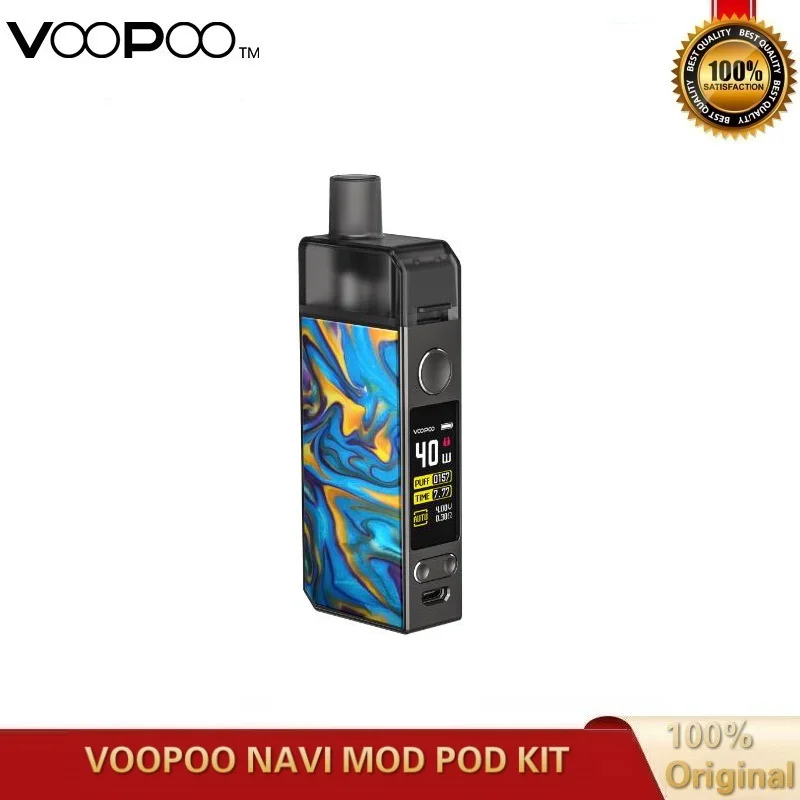 Комплект VOOPOO NAVI Pod 1500 мАч встроенный аккумулятор с 3,8 мл Pod PnP-VM3 и PNP-VM4 катушка Vape Kit VS Vinci X Pasito Kit