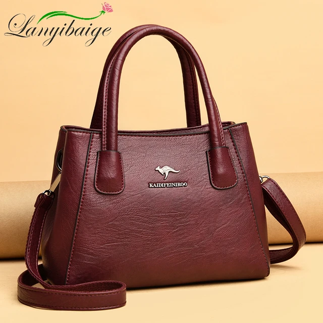 Luxury Bag Designer 2022 Genuine Leather  Genuine Leather Luxury Designer  Handbag - Tote Bags - Aliexpress