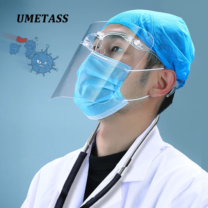 

Useful Face Shield Transparent Eye Protector Kitchen Cooking/Nursing/Nails Beautify/Virus protection mask 1PCS
