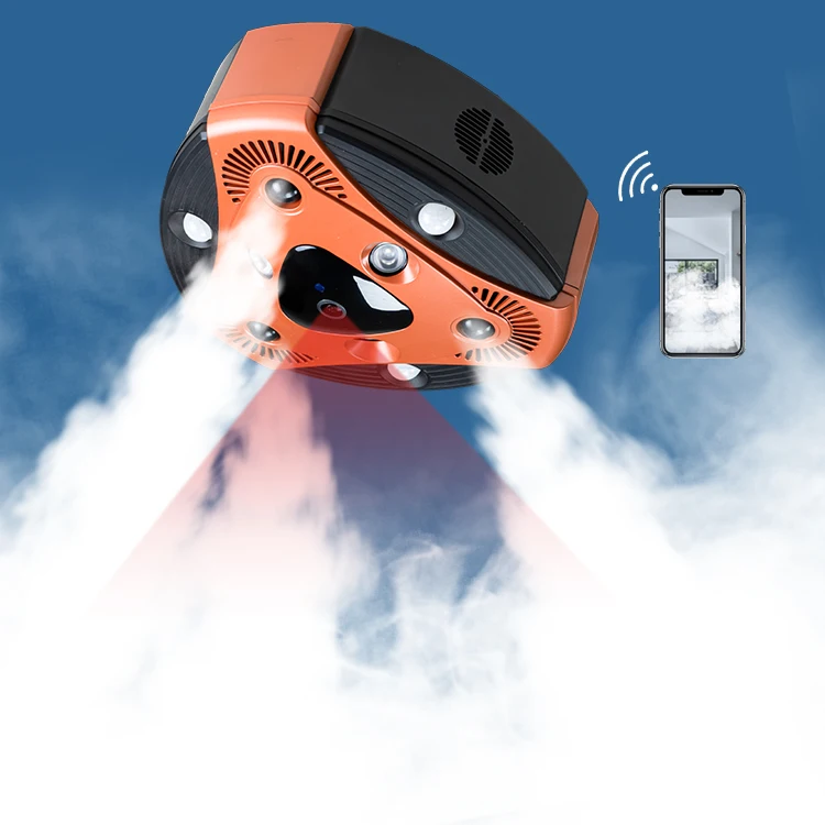 Wholesale smart system wifi remote alarm anti theft fog machine