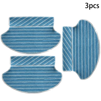 

3pcs/lot Mop Cloth Rags For AMIBOT Flex Connect Robotic Vacuum Cleaner Absolute Replacement Parts For Home