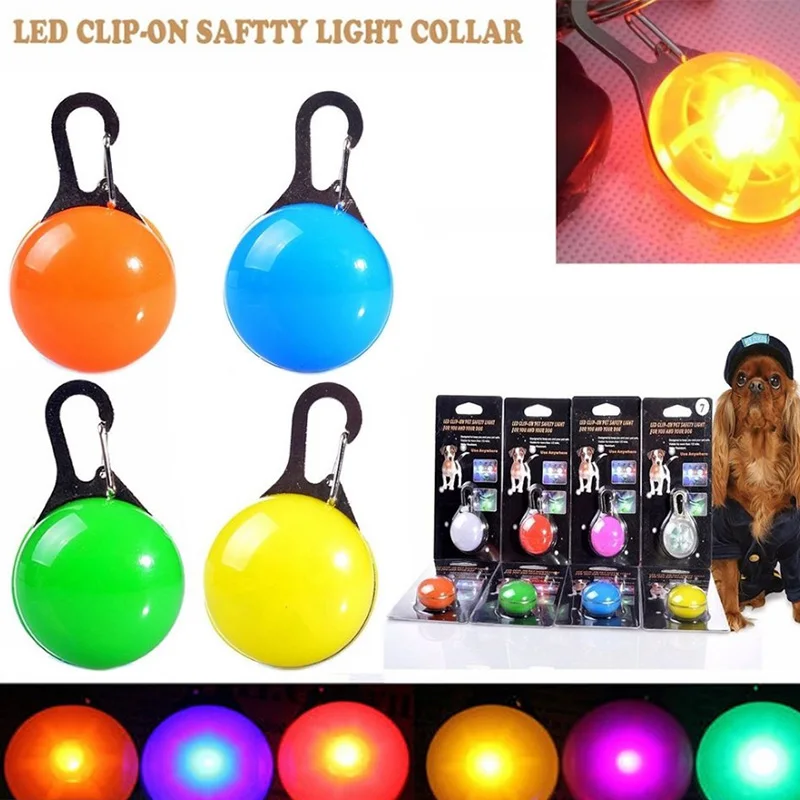 LED Dog Tag Collar Light Up Pet Puppy Flashing See Night Light Dog Collars Glow In The Dark Dog Tags Dog Light Led Dog Collar