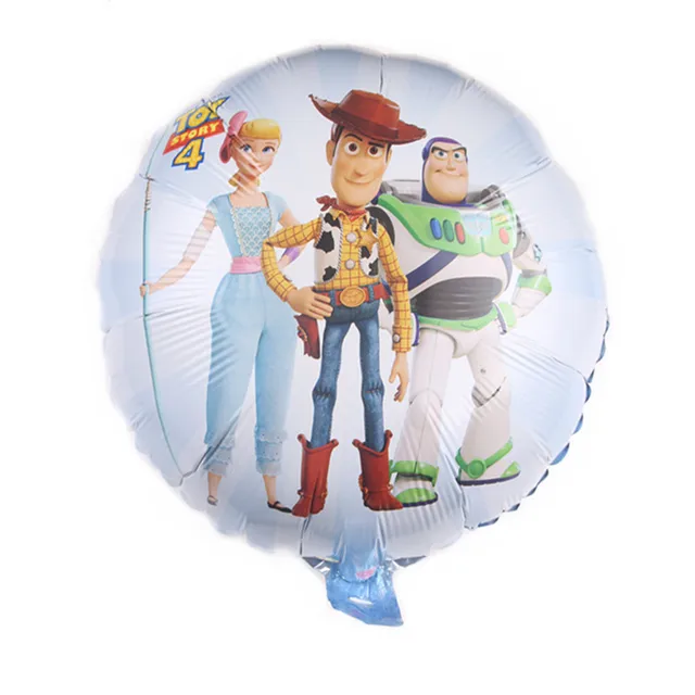 1pcs Toy Story Balloon 18 inch Cartoon Foil Balloons Woody Buzz Lightyear Birthday Party Decorations Kids Party Supplies Toys Style1-1pcs