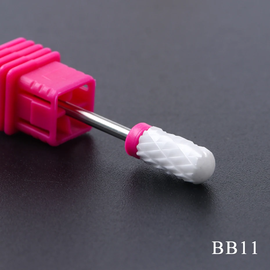 BB11 1 шт. Шаровые фрезы Barral, керамические сверла для ногтей, профессиональные керамические сверла для маникюра, педикюра, BEBB01-11 - Цвет: BB11