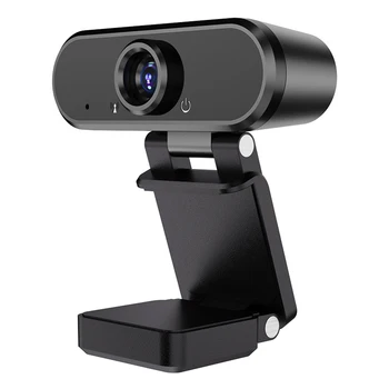 

1080P HD USB Office With Microphone Desktop Computer Telecommuting Home Recording Conferencing Webcam Camera Auto Laptop