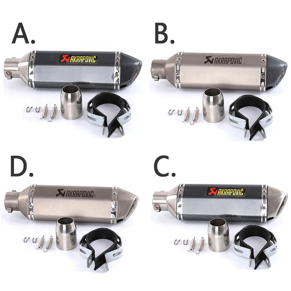 Мотоцикл Akrapovic глушитель Escape Moto модифицированный для HONDA NC 700X 750X rebel 250 500 VFR 750 800 1200 F