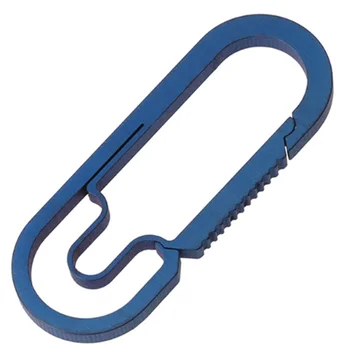 

Edc Outdoor Camping Carabiner Titanium Alloy Keychain Hanging Buckle Snap Hooks