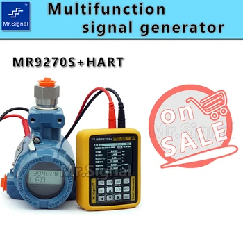 HART Moden 4-20mA signal generator calibration Current voltage PT100 thermocouple Pressure transmitter Logger frequency MR9270S 0 500pa pressure transmitter differential sensor 4 20ma two wire current output fan duct vacuum furnace