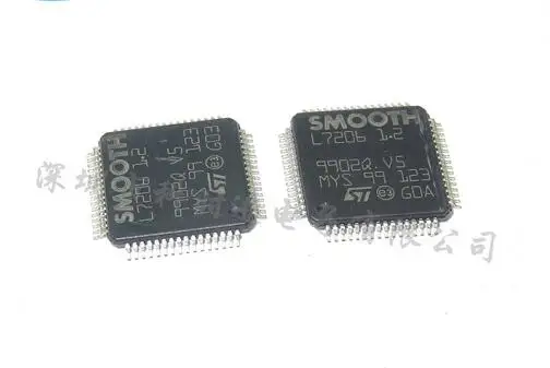 10 шт./лот L7206 1,2 L7206-1.2 QFP