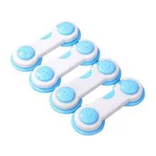 Детский безопасный замок для шкафа, ящика для холодильника, шкаф для домашних животных, Одноместный Открытый дверной замок для шкафа, Многофункциональный замок безопасности для детей