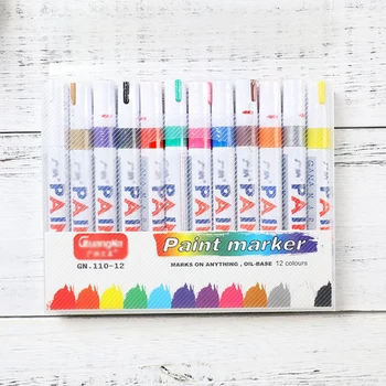 

12* Marker Pen Waterproof Permanent Tire Paint Tyre Metal Oil Universal