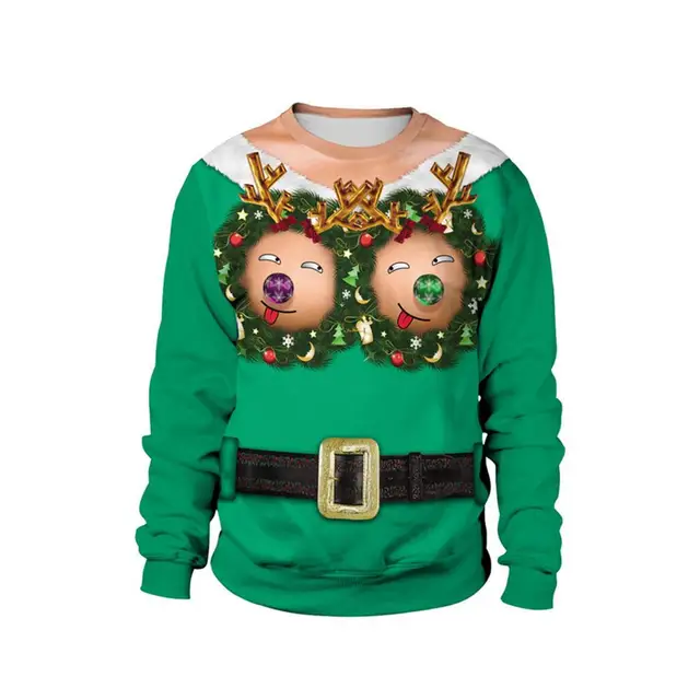 3D Fashion Christmas Sweater for Women 
