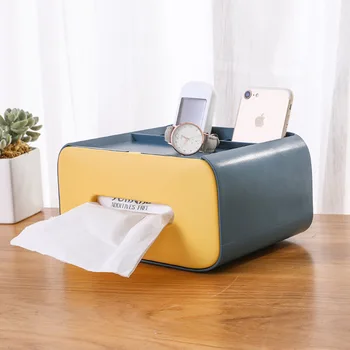 

Desk Organizer Stationery & Office Creative Stationery Office Furnishings Desktop Organizer for Pens Tissues Phones Pen Holder
