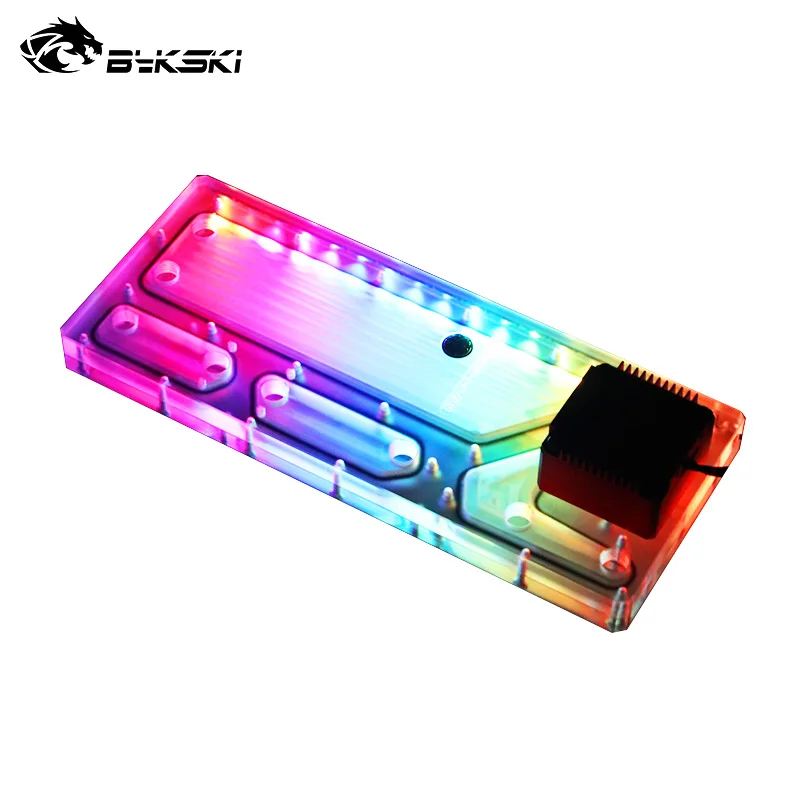 BYKSKI резервуар для водной дорожки ASUS ROG STRIX HELIOS GX601 Chasis RGB прямоугольник RBW RGV AS STRIXHS