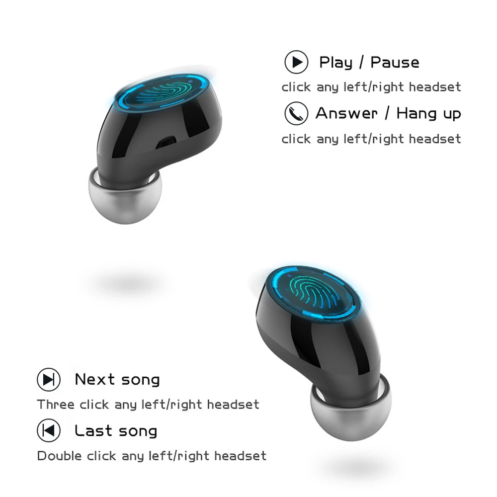 Air3 Tws Bluetooth 5,0 наушники мини наушники беспроводные bluetooth Стерео шумоподавление IP5X водонепроницаемые наушники-вкладыши спортивные наушники для смартфонов с зарядным устройством PK F9 G6S G02 Q32