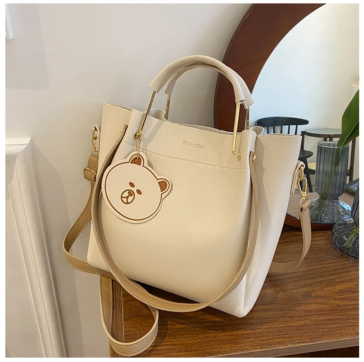 Luxury Handbags Designer Letter Pu Leather Women Shoulder Bags High Capacity Ladies Crossbody Bag Fashion Casual Female Tote Bag