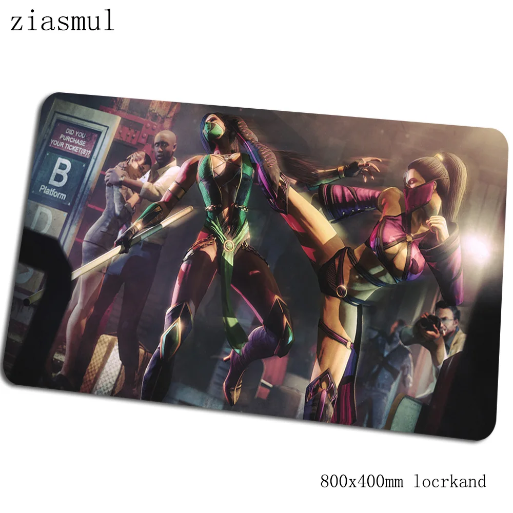 Mmoral kombat коврик для мыши 80x40 см эстетика компьютерная мышь игровой мат геймпад инди-поп игровой коврик для мыши офисный коврик для мыши - Цвет: Size 800x400x2mm