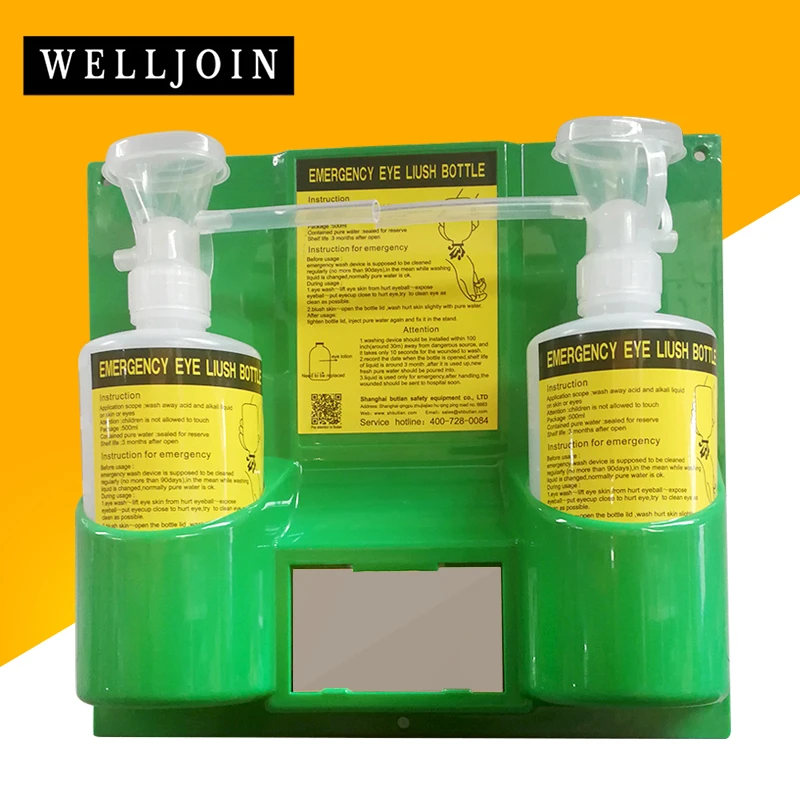 CGOLDENWALL Portable Eye Wash Station Wall Mounted Eyewash Station 