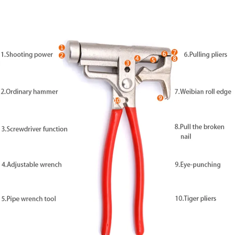 Многофункциональный универсальный молоток отвертка комбинированный молоток/многоцелевой автомобильный спасательный молоток/ручной мощный гвоздь пистолет