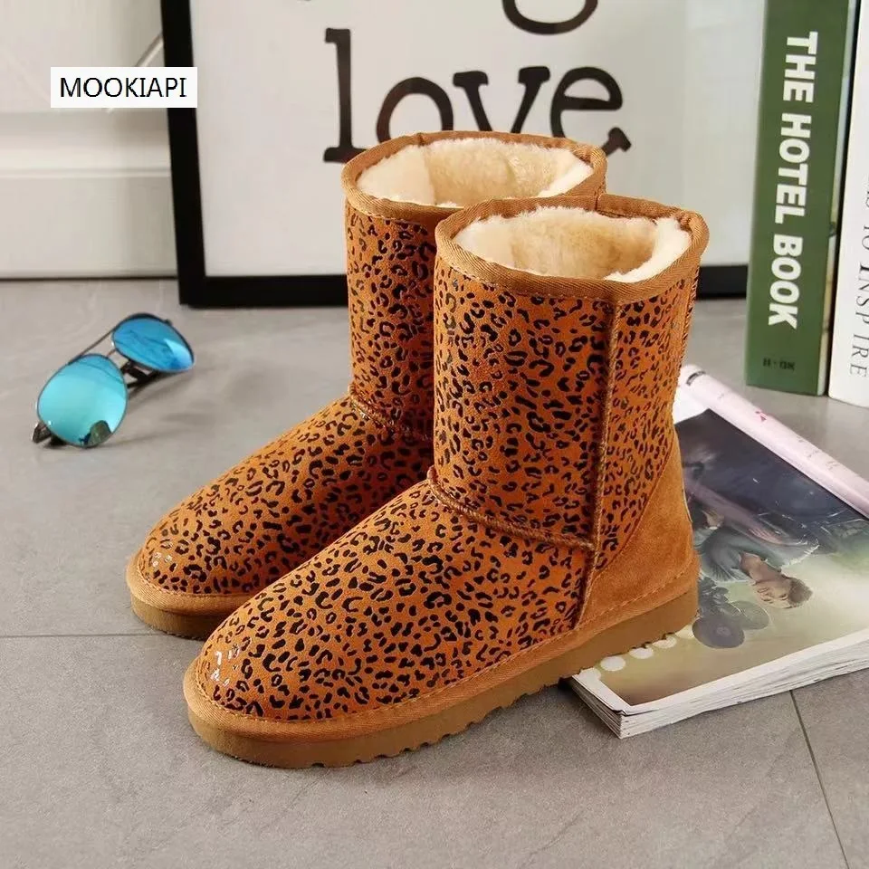 The latest high-quality women's shoes of Australian brand in 2020, 100% real leather, women's snow boots