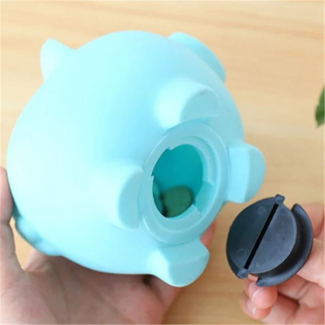 Piggy Bank Műanyag Sertés Megtakarító Érmék Ajándék Pénzdoboz Pénztárgy Gyerekek Játék - Image 5