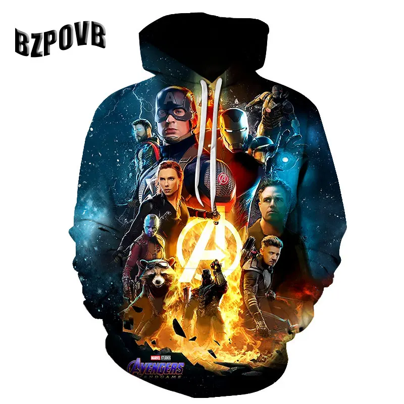 1424 Marvel, Мстители, конечная игра, квантовое царство, 3d Толстовки, Толстовки, супергерой, Капитан Америка, для косплея Железного человека, Мстители, конечная игра, одежда - Цвет: 1424