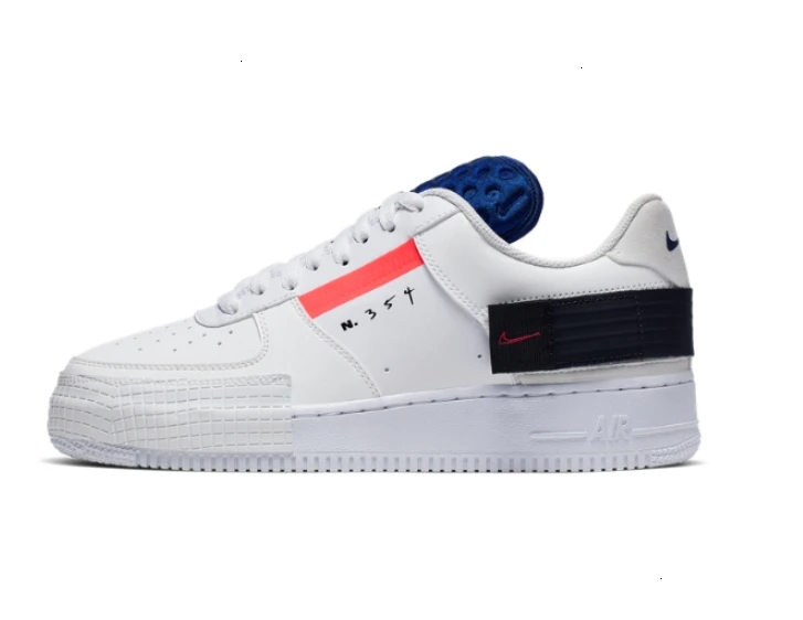 Nike Air Force 1 '07 Just Do It AF1 Новое поступление дышащая мужская обувь для скейтбординга низкие удобные кроссовки для мужчин# AR7719-100