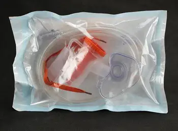 

10 sets Disposable Nebulizer Mask adult/child Dual use mouth mask can bite for oxygen inhalation device