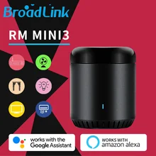 Broadlink RM Mini3 WiFi ИК пульт дистанционного управления(универсальный) ТВ умный дом для Amazon Alexa Echo Google Home мини управление e remoto