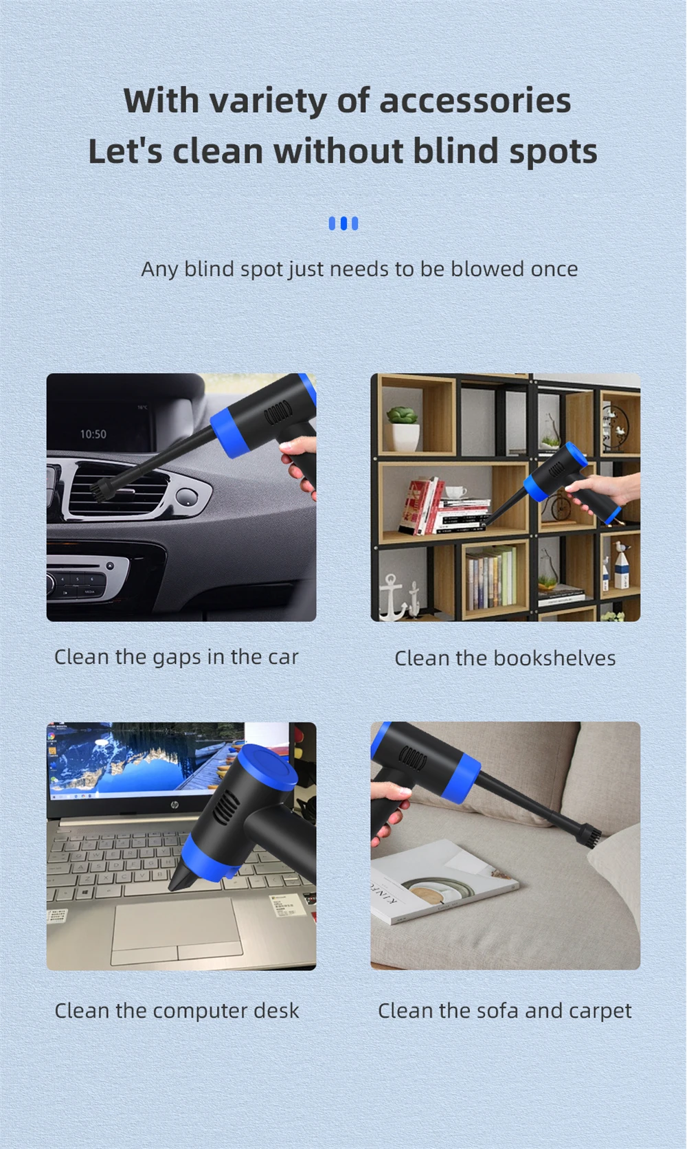 Electric Cordless Air Blower for PC and Camera Cleaning Description Image.This Product Can Be Found With The Tag Names Cheap Device Cleaners, Computer Office, High Quality Computer Office