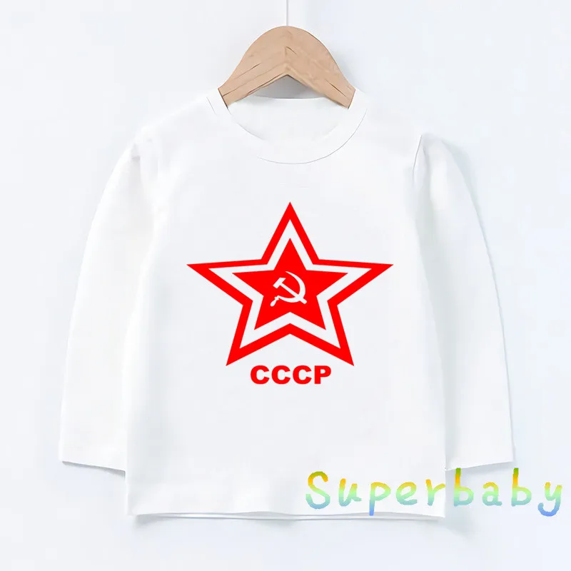 LKP2437-N Детская футболка с принтом СССР, России, космоса, СССР, Гагарина топы для маленьких мальчиков и девочек, детская футболка с длинными рукавами LKP2437 - Цвет: LKP2437-N
